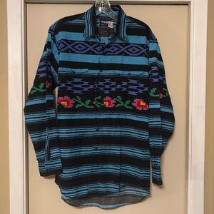 Southwest Wrangler longsleeve rodeo shirt